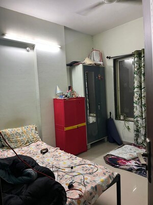 Bedroom in 2 BHK Apartment at Roma Galaxy, Pimple Saudagar – for Rent