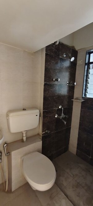 Bathroom in 2 BHK Apartment at Hubtown Gardenia, Mira Road – for Rent