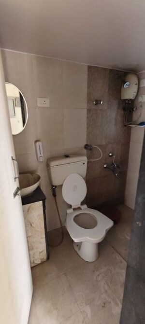 Bathroom in 2 BHK Apartment at Hubtown Gardenia, Mira Road – for Rent