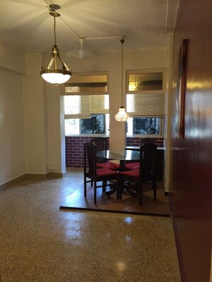 Living Room in 1 BHK Apartment at Daulat Shirin CHS, Colaba – for Rent