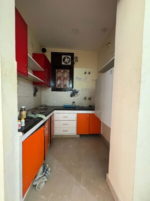 Kitchen in 2 BHK Builder Floor at Palm Residency Chhatarpur, Chattarpur – for Rent