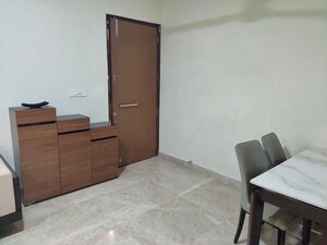 Living Room in 2 BHK Apartment at Lodha Luxuria, Majiwada – for Rent