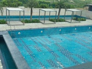 Swimming Pool in 4 BHK Builder Floor at Omaxe Silver Birch, North Mullanpur – for Sale