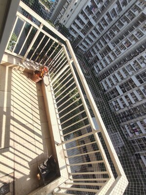 Balcony in 2 BHK Apartment at M3M Woodshire, Sector 107 – for Rent