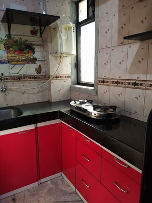 Kitchen in 1 BHK Apartment at Kalyan West – for Rent