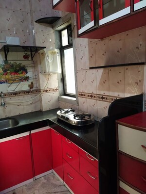 Kitchen in 1 BHK Apartment at Kalyan West – for Rent
