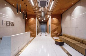 Building Lobby in 3 BHK Apartment at Arkade Rare, Bhandup West – for Sale