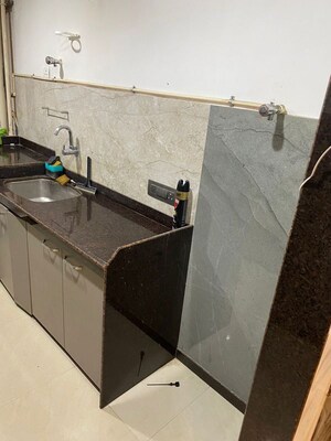 Kitchen in 1 BHK Apartment at DB Orchid Ozone, Dahisar East – for Sale