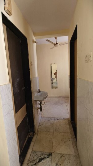 Bathroom in 1 RK Apartment at Mantri Park, Goregaon East – for Rent