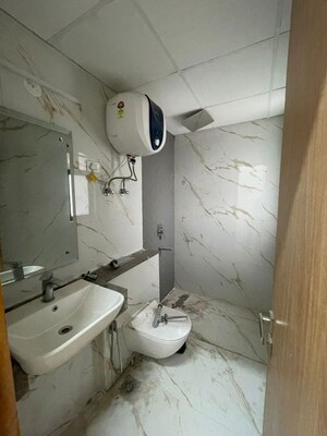 Bathroom in 3 BHK Apartment at M3M Heights, Sector 65 – for Rent