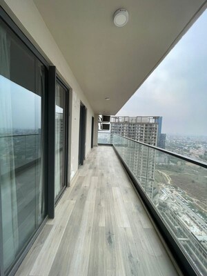 Balcony in 3 BHK Apartment at M3M Heights, Sector 65 – for Rent