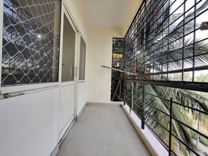 Balcony in  Apartment at Bhartiya City Leela Residences, Thanisandra Main Road – for Rent