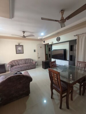 Living Room in 1 BHK Apartment at Neelkantheshwar Apartment, Samata Nagar – for Rent
