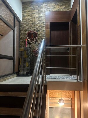 Staircase in 3 BHK Apartment at Ambuja Neotia Upohar Luxury Gold, Garia – for Sale