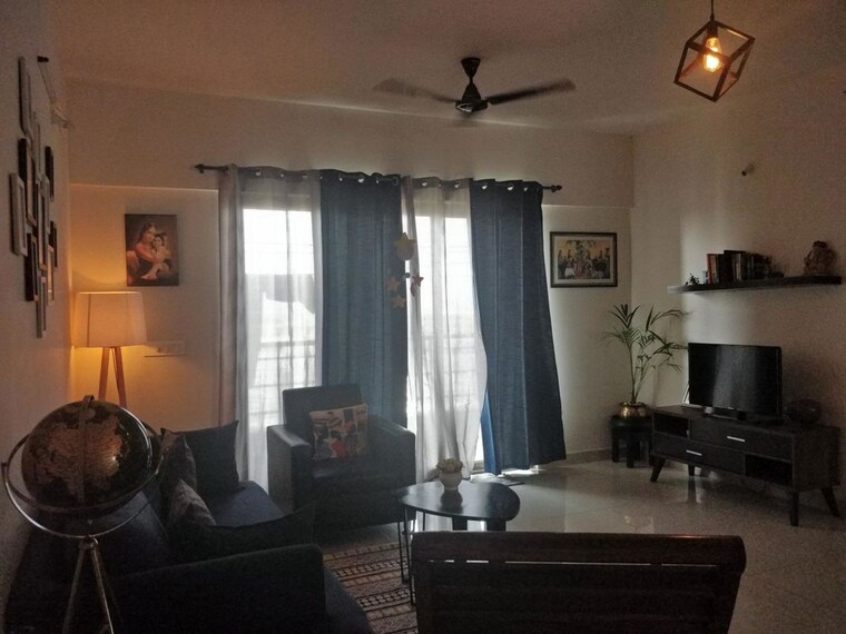 Living Room, paranjape-blue-ridge 2 Bedroom 1020 Sq.Ft. Apartment In Hinjewadi Pune 10203669