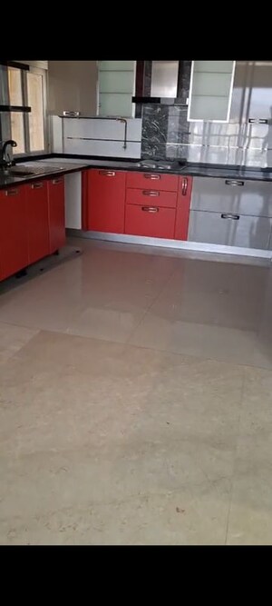 Kitchen in 3 BHK Apartment at Dosti Imperia Phase I, Ghodbunder Road – for Rent
