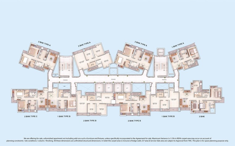 Exterior View, damji-shamji-mahavir-spring-tulip-phase-1 4 Bedroom 1675 Sq.Ft. Apartment In Pokhran Road No Two Thane 10071653