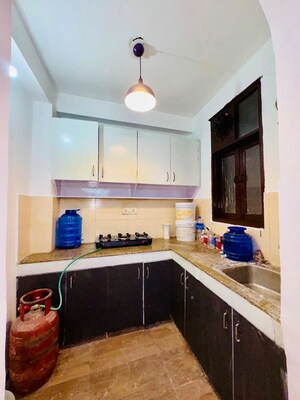 Kitchen in 2 BHK Builder Floor at Neb Sarai – for Rent