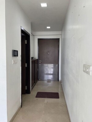 Building Lobby in 3 BHK Apartment at Oberoi Realty Exquisite, Goregaon East – for Rent