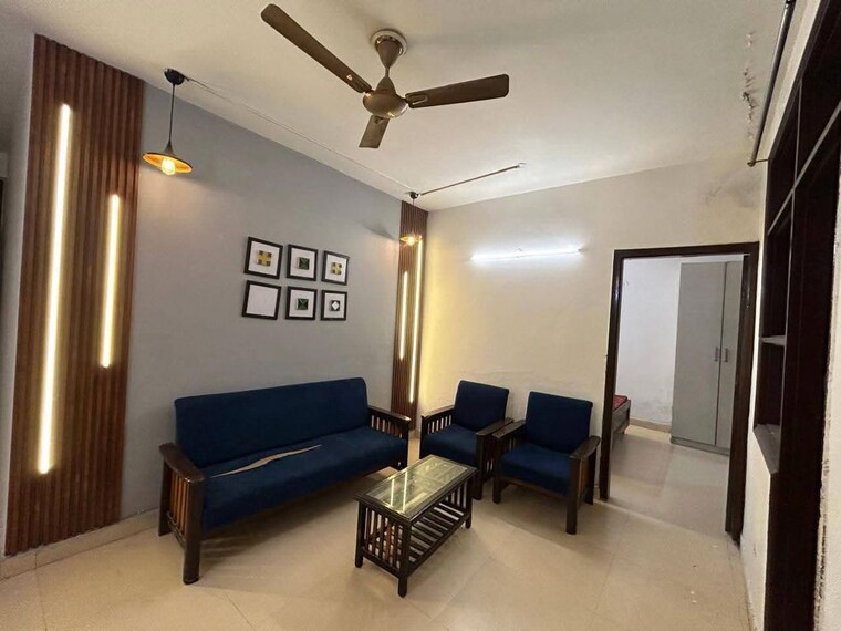 Living Room, saket 1 Bedroom 500 Sq.Ft. Builder Floor In Saket Delhi 10203778