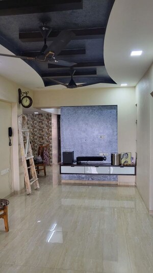 Living Room in 2 BHK Apartment at Vaibhav Queens Park, Chembur – for Rent
