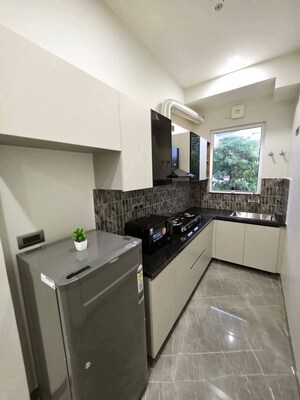 Kitchen in 1 BHK Builder Floor at Saket – for Rent