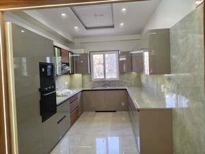 Kitchen in 4 BHK Builder Floor at Sector 7 – for Sale