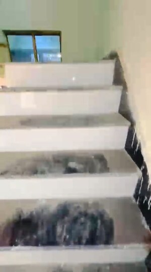 Staircase in 3 BHK Villa at Jain Akshay Enclave, Sadarpur – for Sale