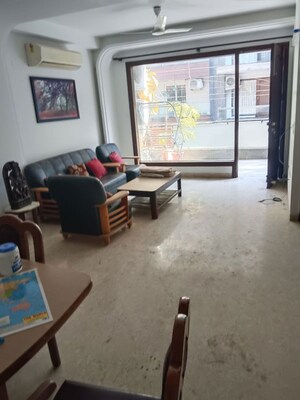 Living Room in 3 BHK Builder Floor at Green Park – for Rent