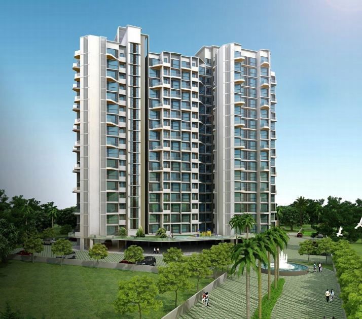 2 BHK 780 Sq.Ft. Apartment in Ajmera Exotica