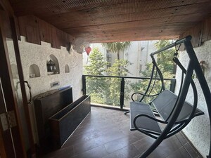 Balcony in 3 BHK Apartment at Bandra West – for Rent