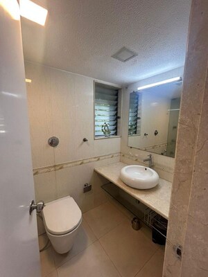 Bathroom in 3 BHK Apartment at Bandra West – for Rent