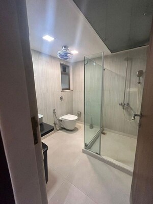 Bathroom in 3 BHK Apartment at Bandra West – for Rent