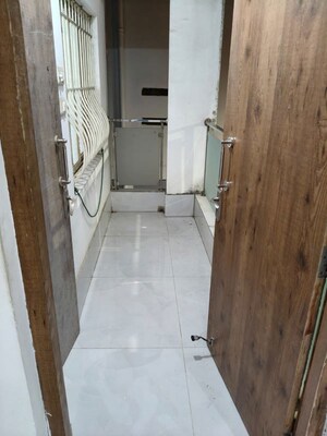 Balcony in 3 BHK Apartment at Kristi Villa, Chinar Park – for Rent