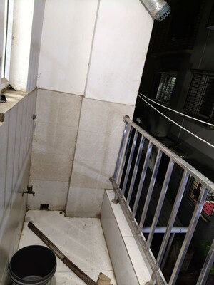 Balcony in 3 BHK Apartment at Kristi Villa, Chinar Park – for Rent