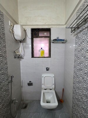 Bathroom in 2 BHK Apartment at Ahimsa Marg, Malad West – for Rent