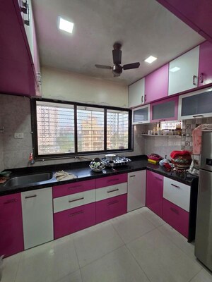 Kitchen in 2 BHK Apartment at Ahimsa Marg, Malad West – for Rent