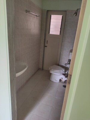 Bathroom in 2 BHK Apartment at Vijay Vatika, Kavesar – for Rent