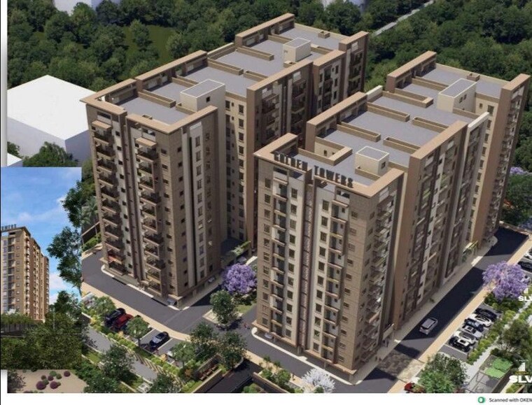 Exterior View, slv-golden-towers 2 Bedroom 1350 Sq.Ft. Apartment In Yelahanka Bangalore 10203892