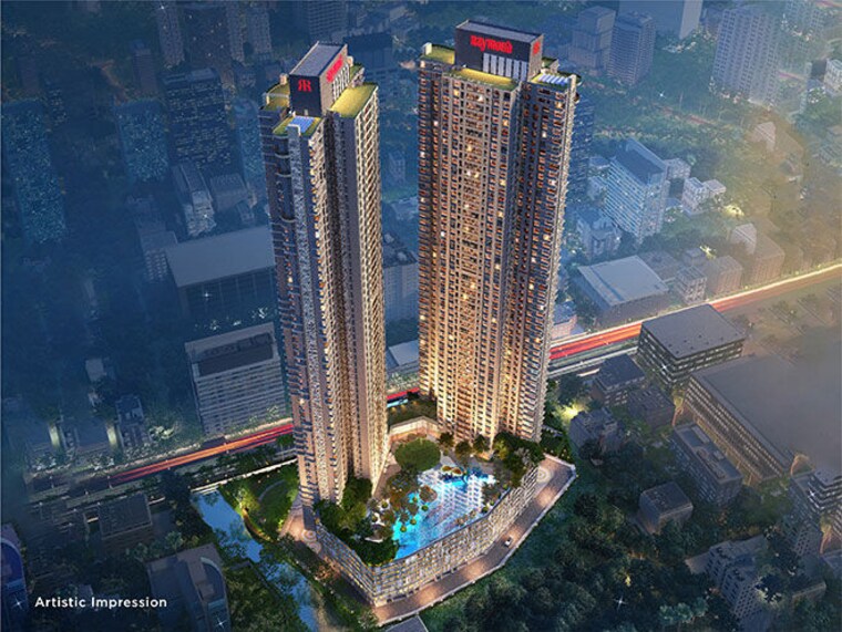Exterior View, raymond-the-address 4 Bedroom 1929 Sq.Ft. Apartment In Pokhran Road No Two Thane 9966524