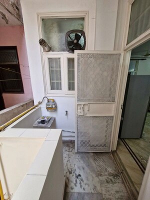 Kitchen in 2 BHK Builder Floor at Soho Awas Apartments, Gyan Khand I – for Rent