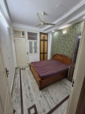 Living Room in 2 BHK Builder Floor at Soho Awas Apartments, Gyan Khand I – for Rent