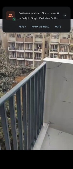 Balcony in 1 RK Apartment at Ireo Skyon, Sector 60 – for Sale