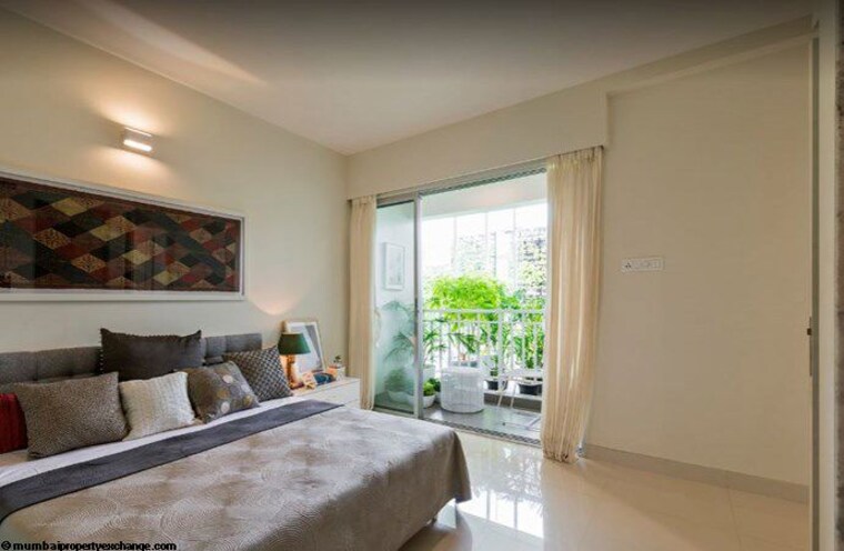 Bedroom, green-square 1 Bedroom 406 Sq.Ft. Apartment In Kasarvadavali Thane 9966199