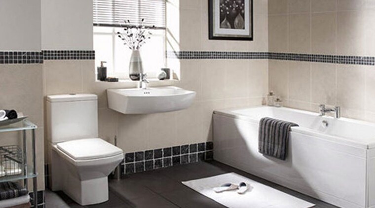 Bathroom, green-square 1 Bedroom 406 Sq.Ft. Apartment In Kasarvadavali Thane 9966199