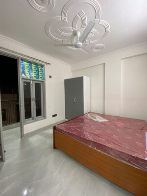 Bedroom in 2 BHK Builder Floor at Chattarpur – for Rent