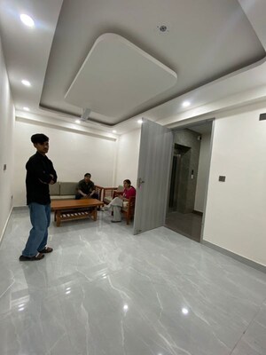 Living Room in 2 BHK Builder Floor at Chattarpur – for Rent