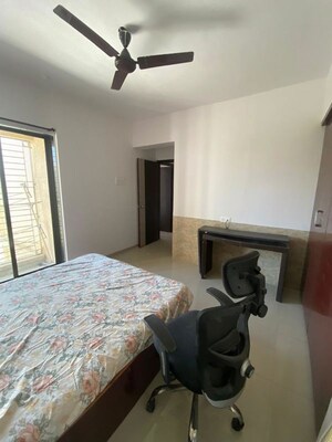 Bedroom in 2 BHK Apartment at Shree Satya Shankar Residency, Manpada – for Rent