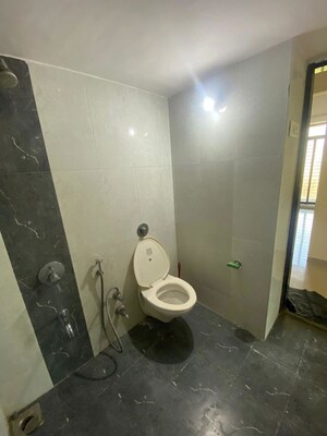 Bathroom in 2 BHK Apartment at Shree Satya Shankar Residency, Manpada – for Rent