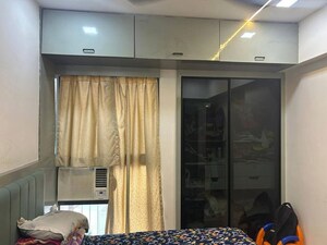 Bedroom in 1 BHK Apartment at Lodha Crown Quality Homes, Majiwada – for Rent